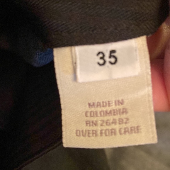 Palm Beach light grey dress pants. Pleated front. Size 35/30. Washable. - Picture 6 of 8